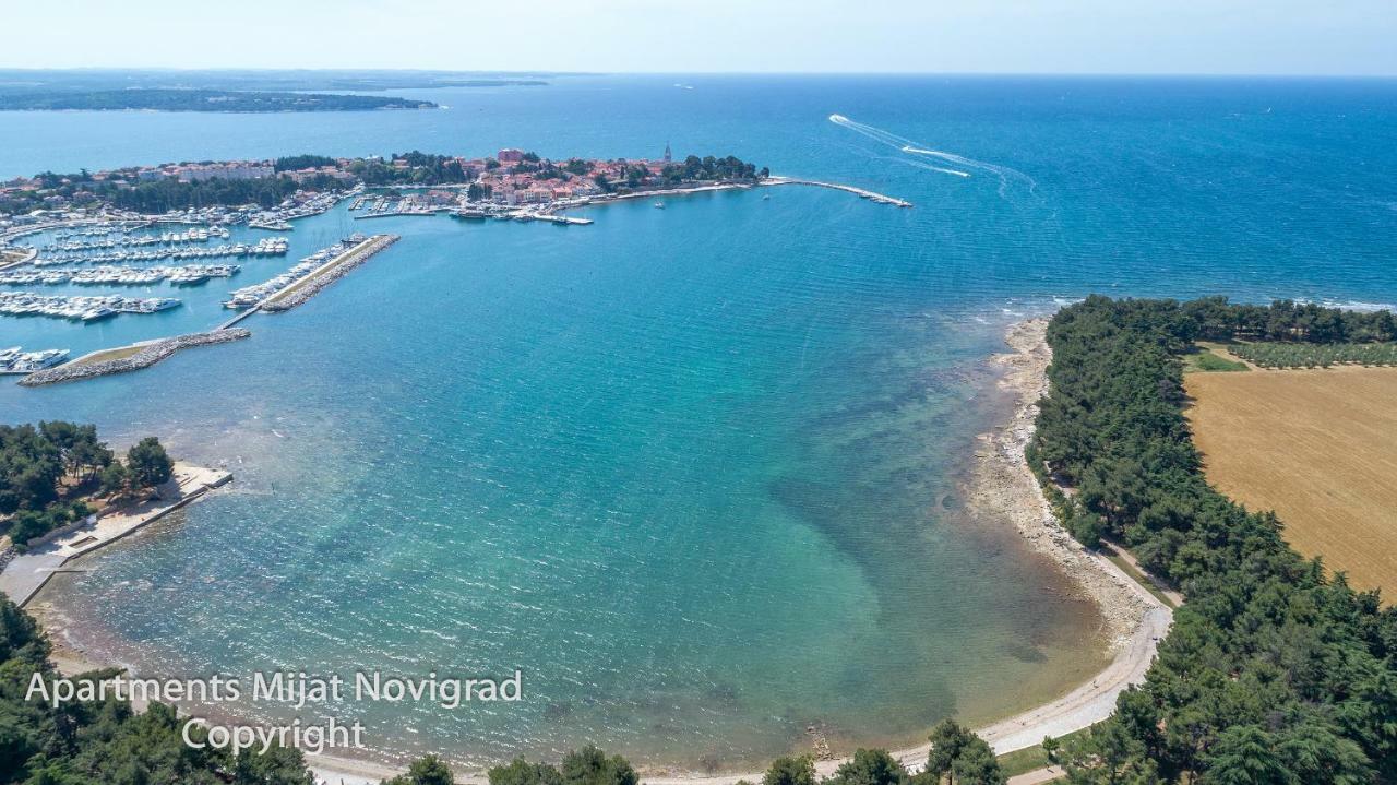 Apartments Mijat Novigrad Istria Εξωτερικό φωτογραφία