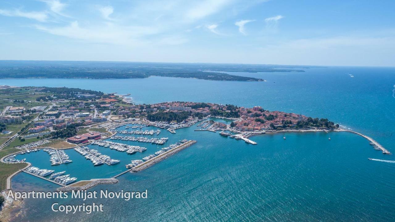 Apartments Mijat Novigrad Istria Εξωτερικό φωτογραφία